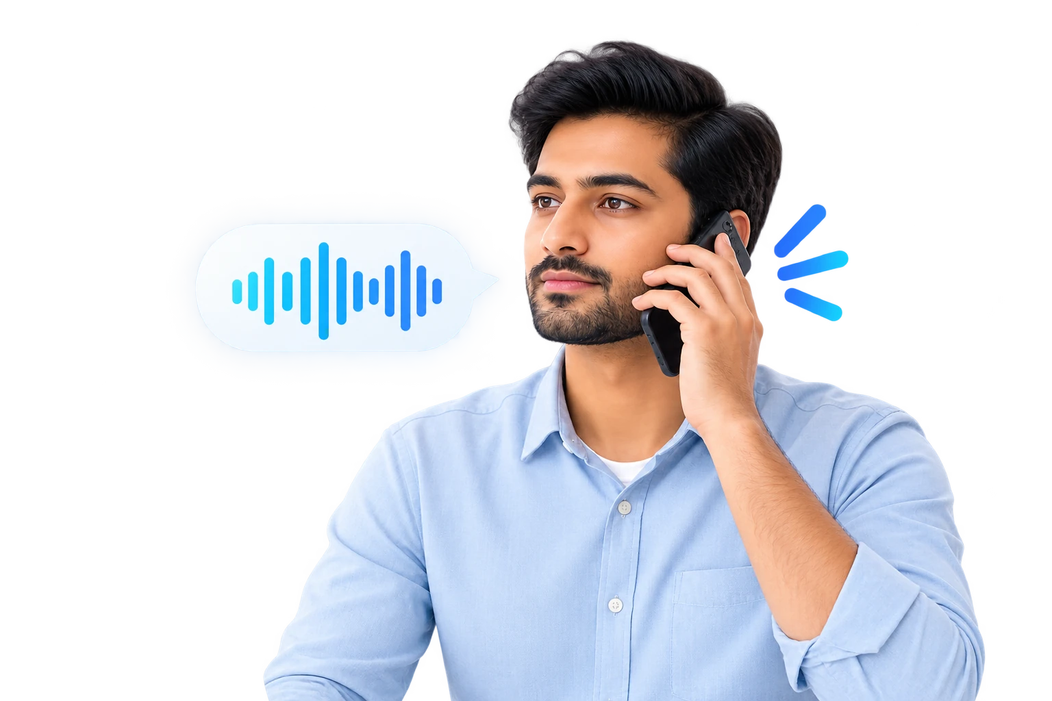 Multilingual Calling Illustration