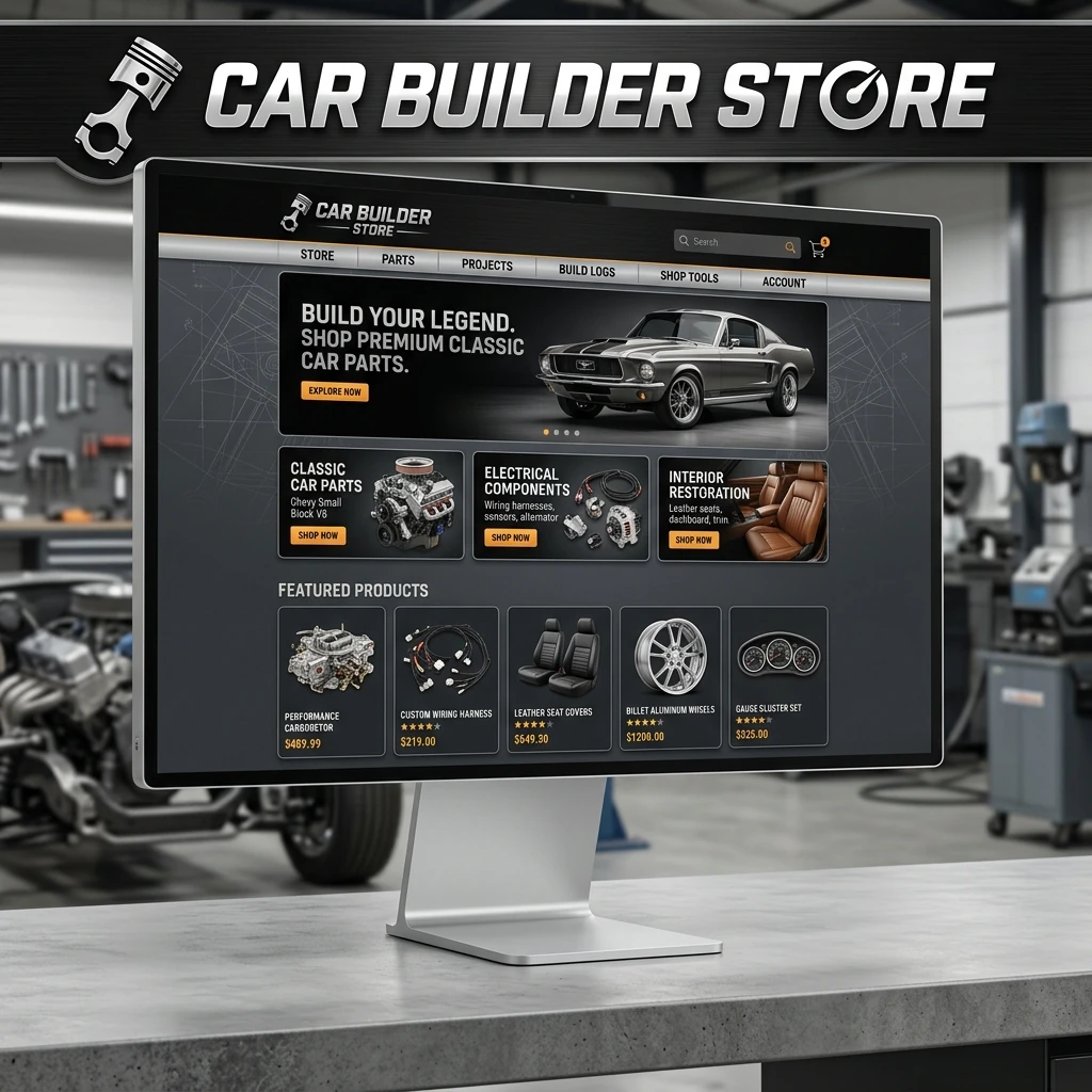 Car Builder Store